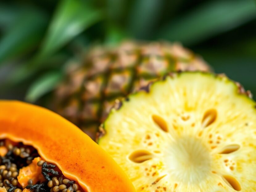 Papaina i bromelaina w pielęgnacji i suplementacji: jak korzystać z enzymów proteolitycznych bez ryzyka i przesady image-1768968189.jpg